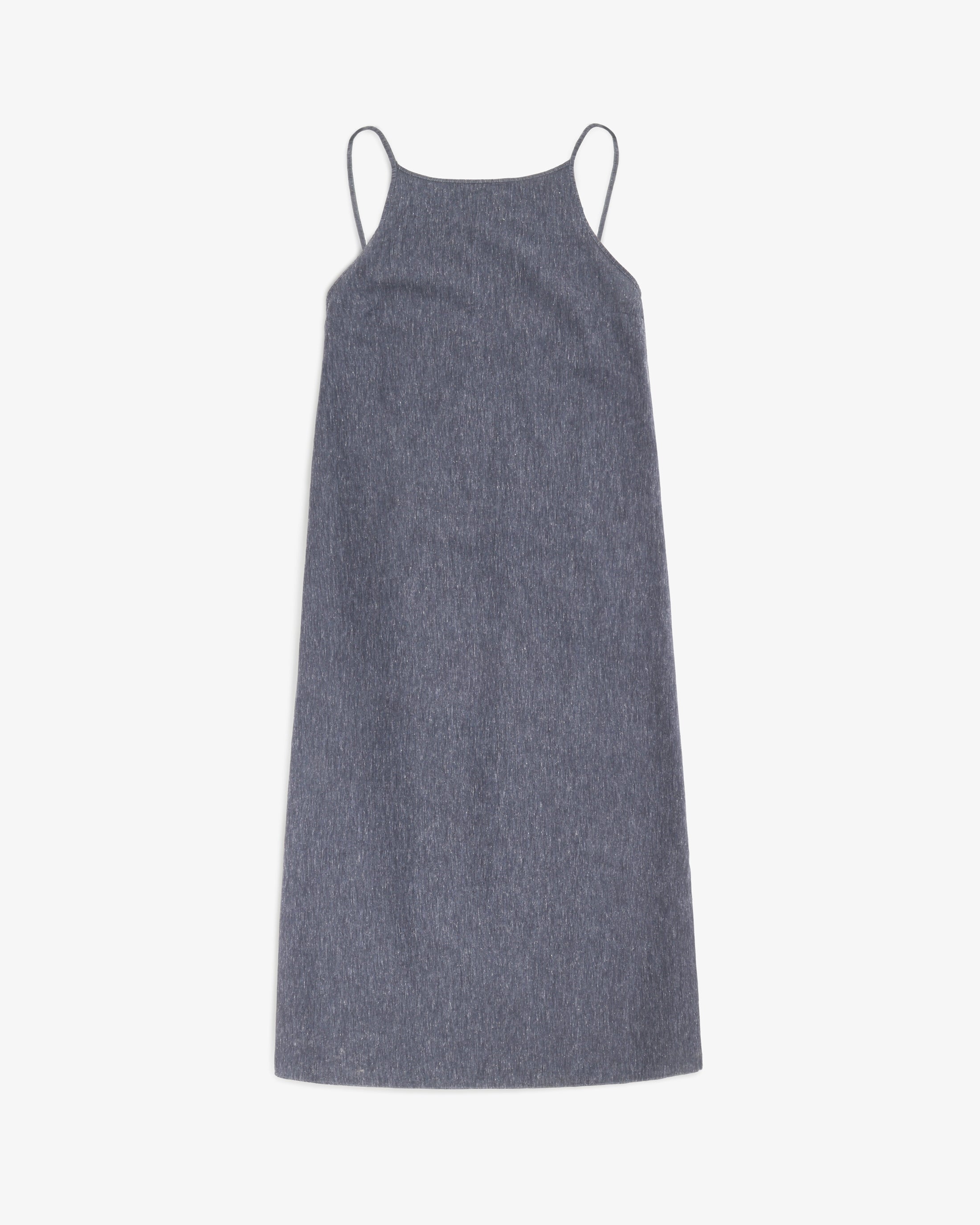 Trägerkleid Bio Baumwolle - Blau