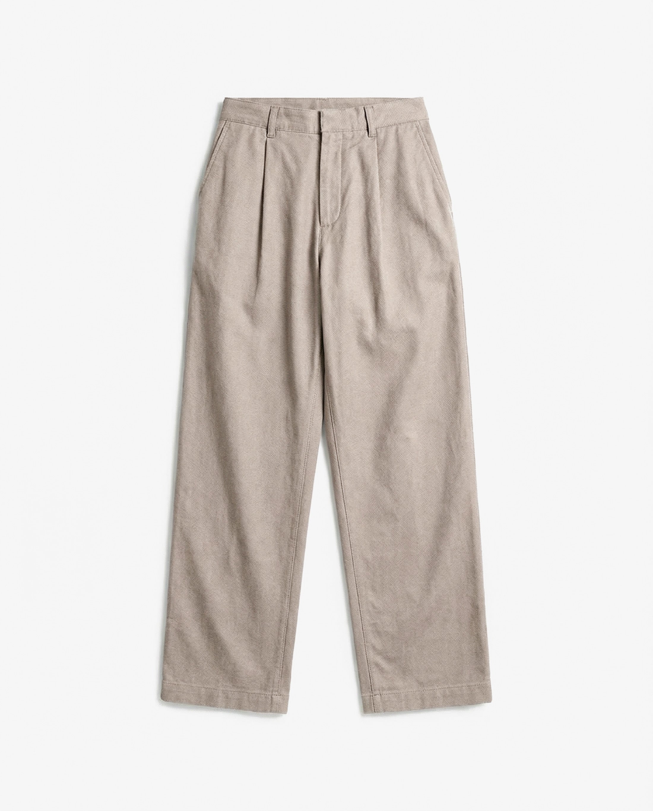 High Waist Hose Bio Baumwolle - Sand