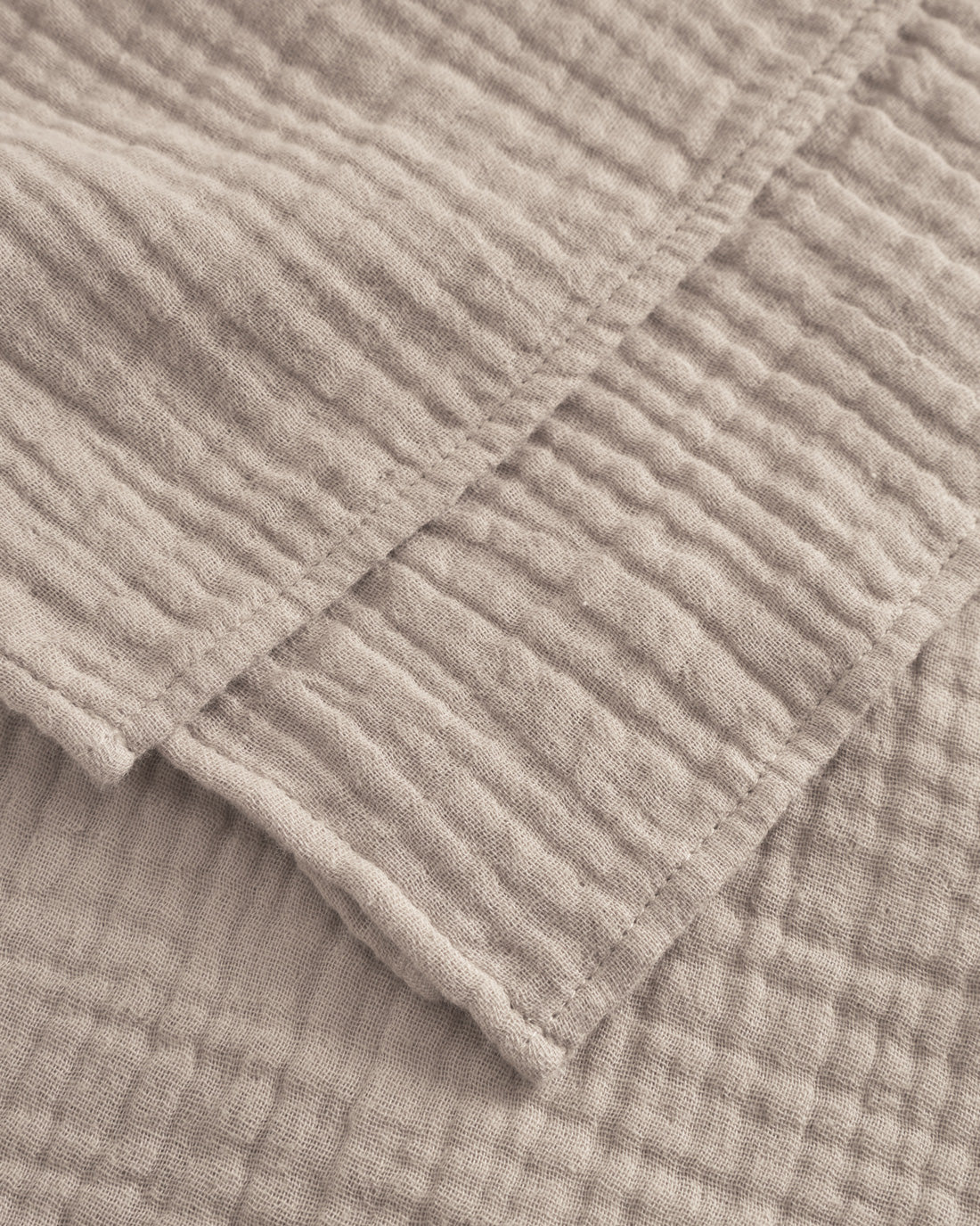 Musselin Wickeltop Bio Baumwolle - Sand
