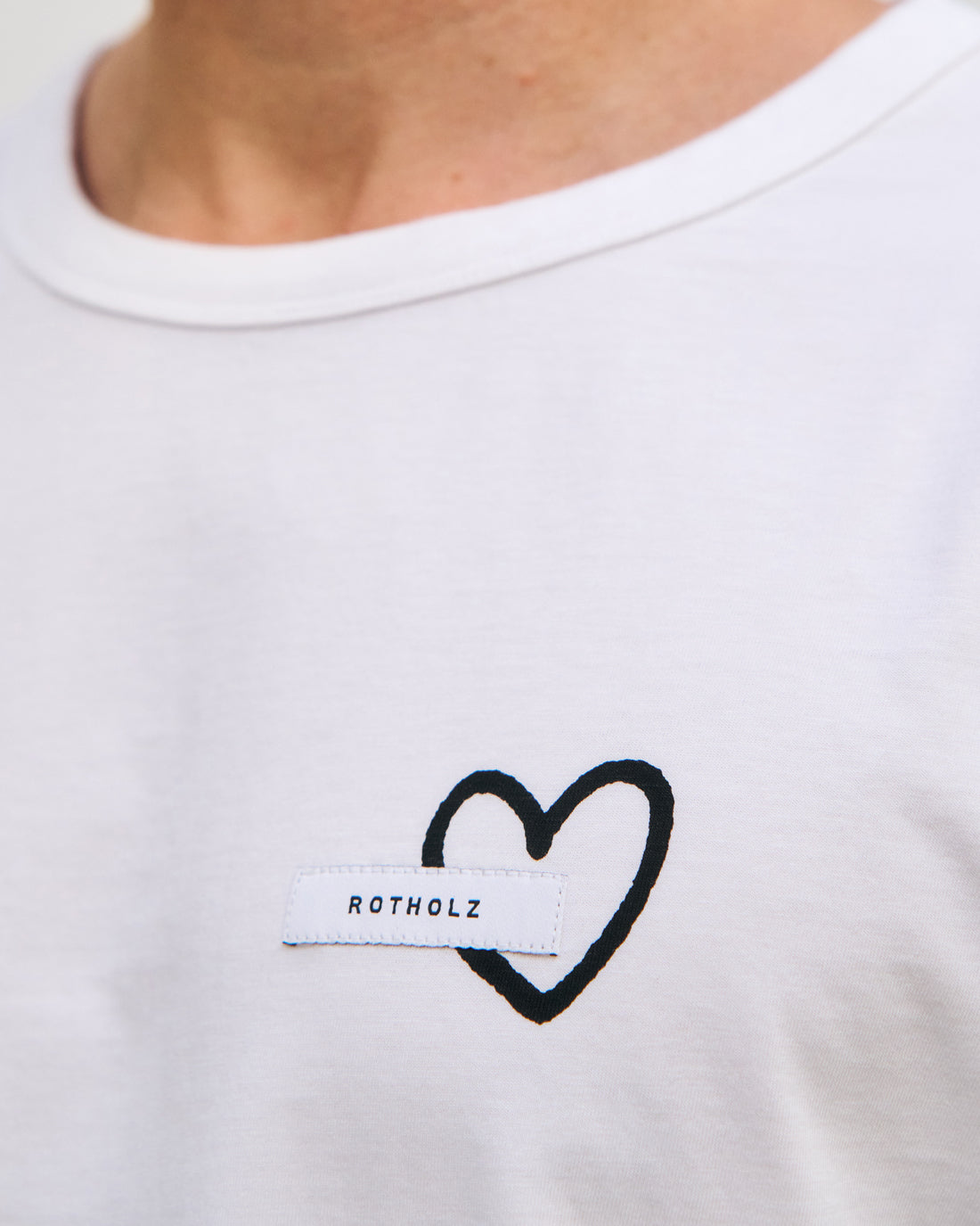 Affection T-Shirt Bio Baumwolle - Weiß