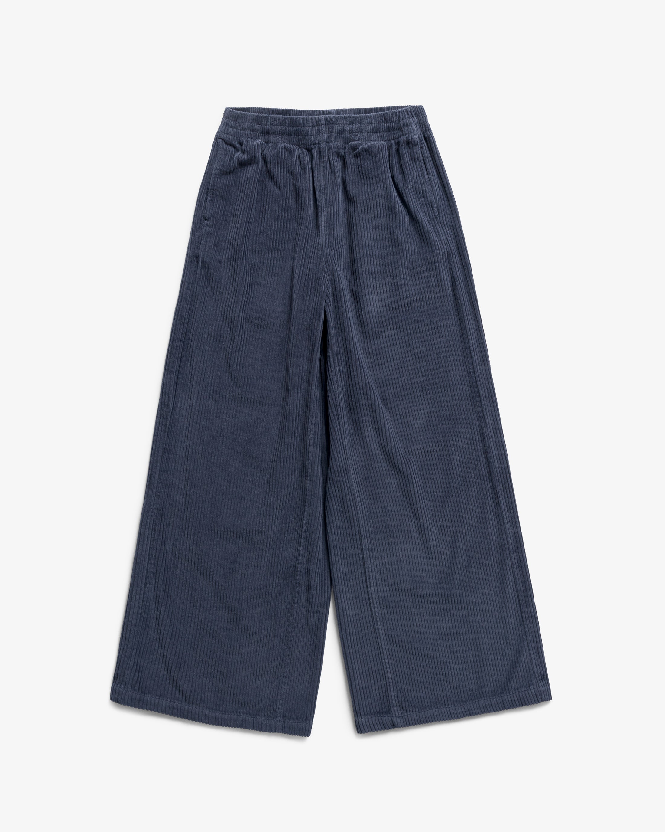 Cord Schlaghose Bio Baumwolle - Blau