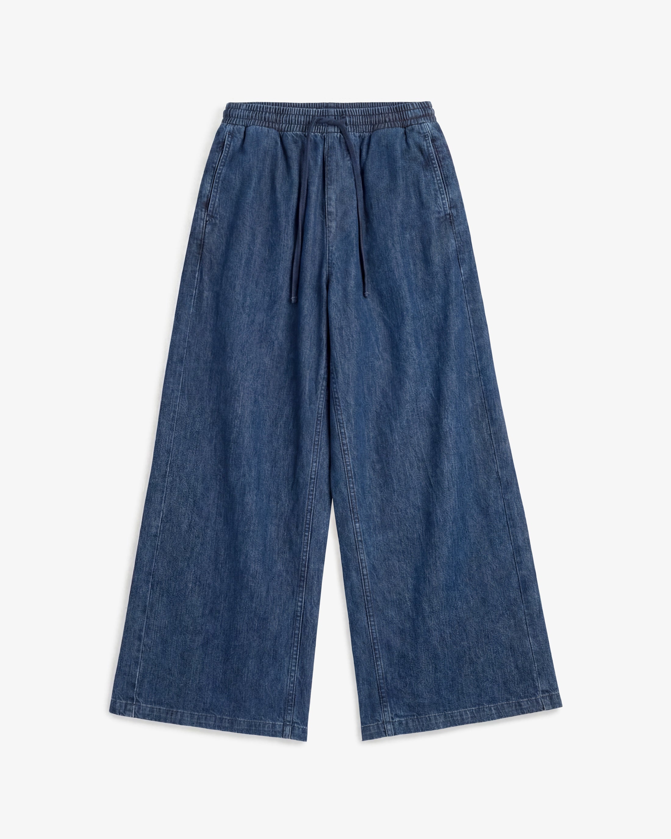 Denim Schlaghose recycelte Baumwolle – Blau
