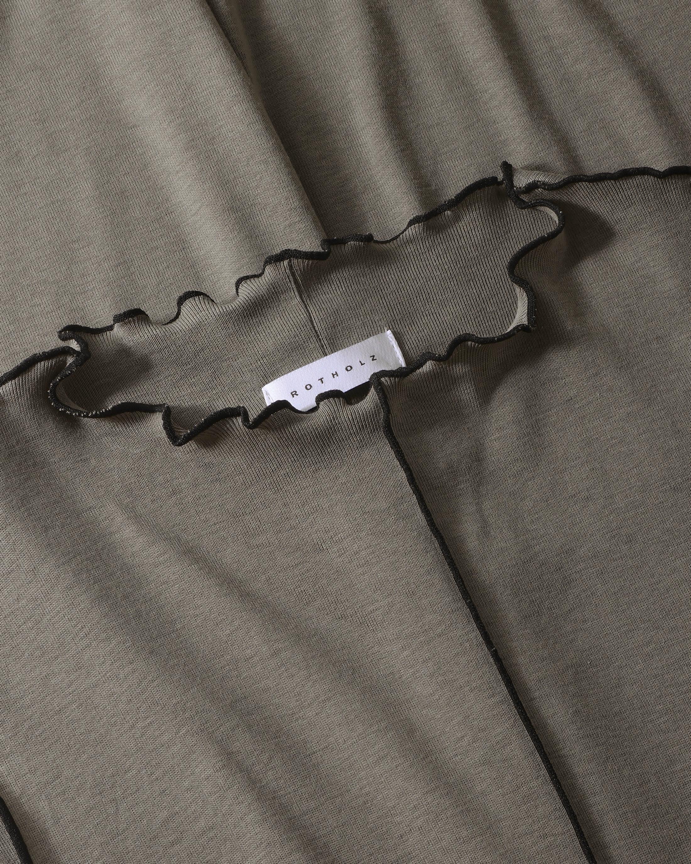 Pin-Tucked Kleid Bio Baumwolle - Grau