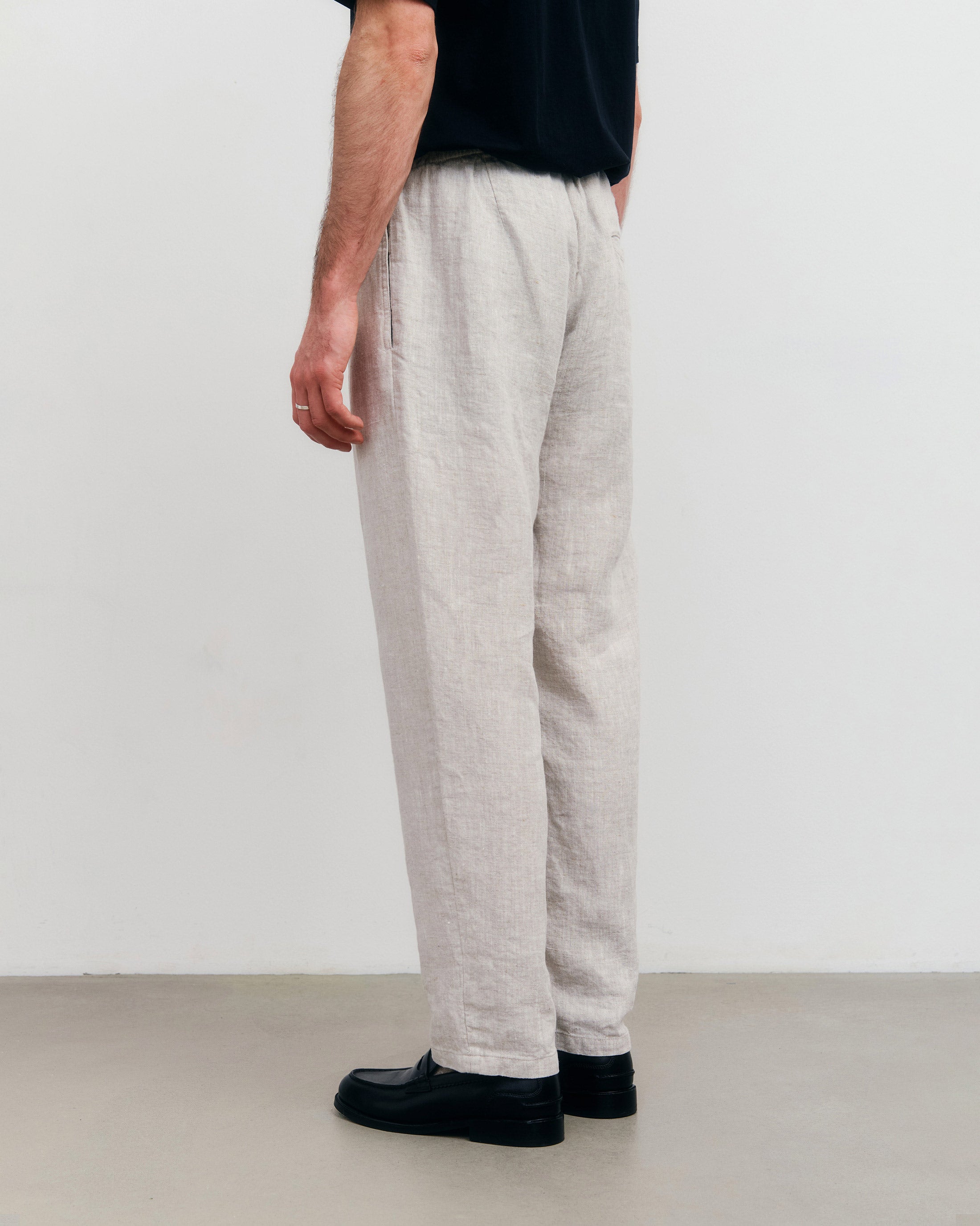 Leinen Hose - Natur