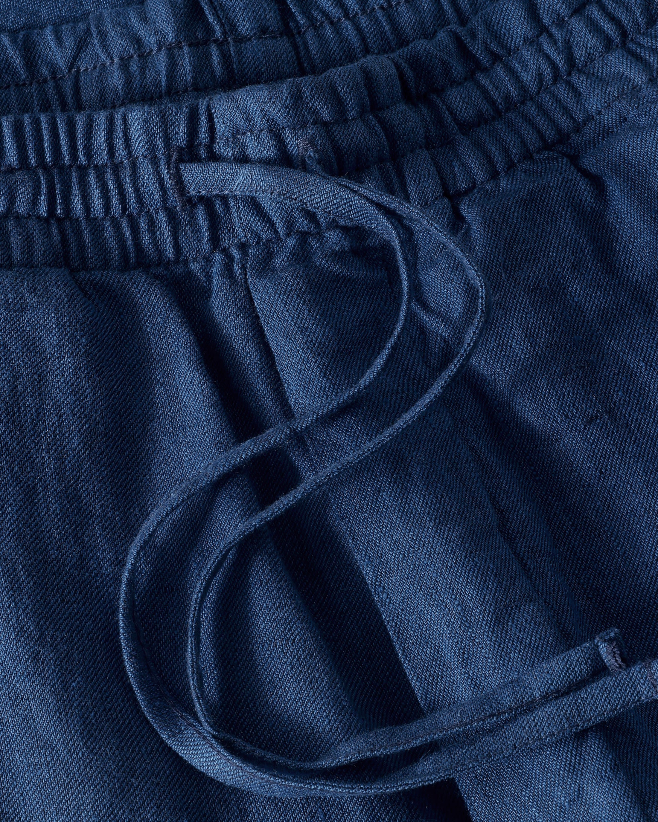 Kurze Hose Bio Baumwolle - Blau