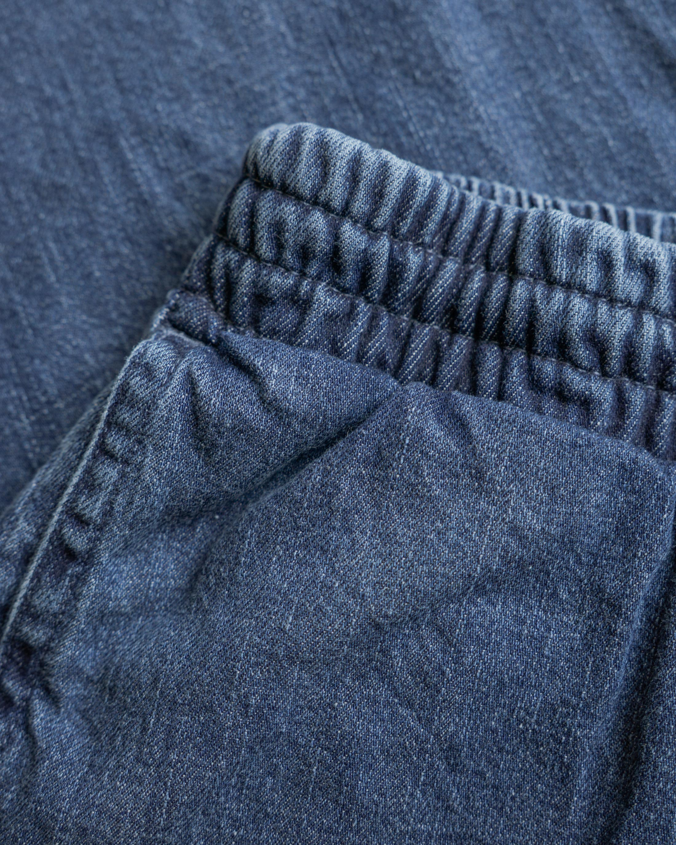 Denim Schlaghose recycelte Baumwolle – Blau