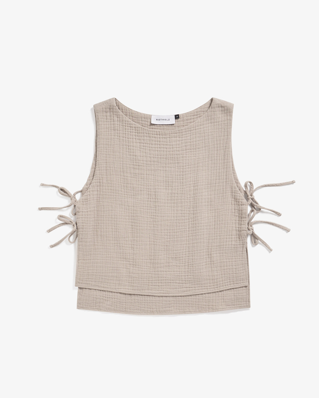 Musselin Wickeltop Bio Baumwolle - Sand