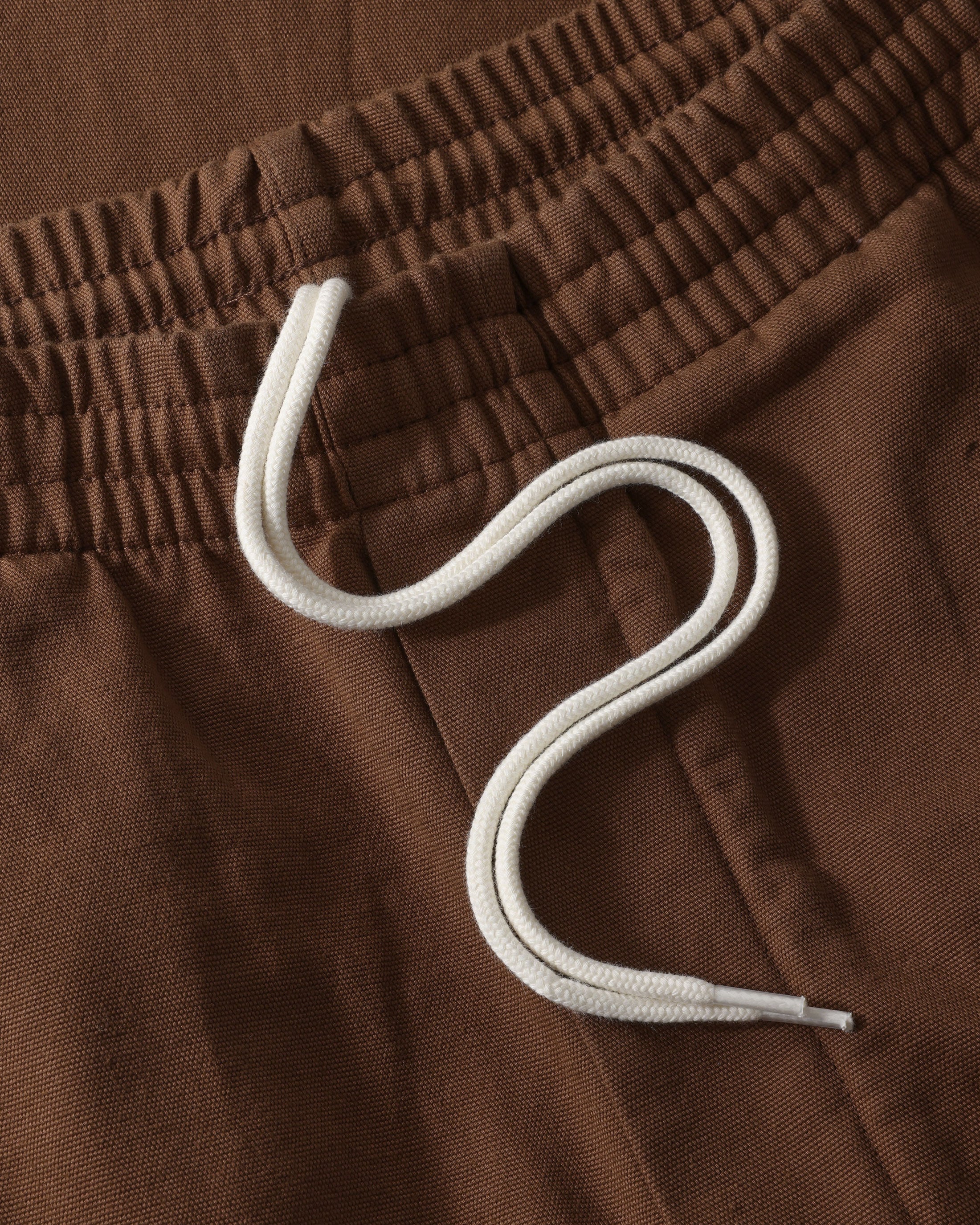 Weite Hose Bio Baumwolle - Braun